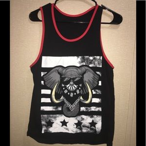 Graphic tank top